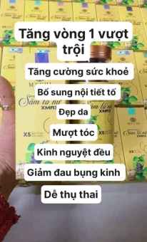 3 hộp Kẹo mầm lúa mạch SÂM TỐ NỮ XMAX MICHY