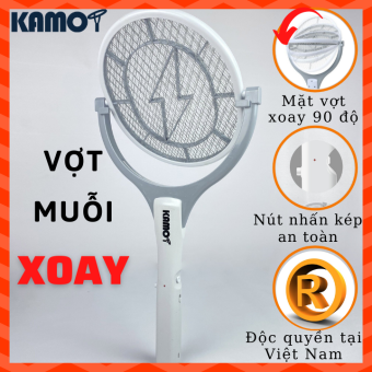 Vợt Muỗi Xoay KAMOT cao cấp | Vợt Muỗi | Vợt bắt muỗi| Vot bat muoi | Cây Vợt Muỗi | Vợt Đập Muỗi