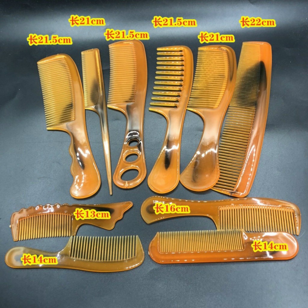 Set 10 lược chải tóc răng thưa, lược răng nhỏ
