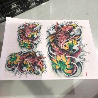 Catolo mẫu hình xăm Cá Chép ( 20 hình )