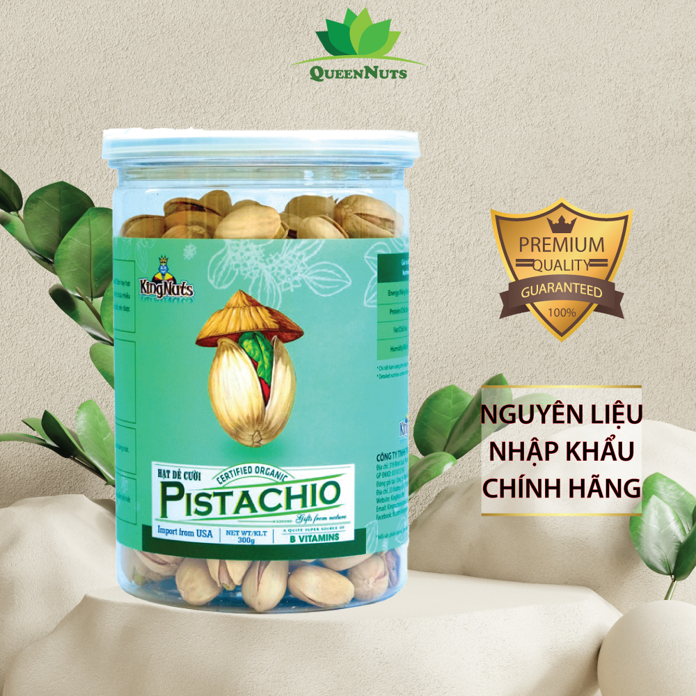 Hạt dẻ cười nhập mỹ kingnuts - 450g - nguyên chất không tẩy trắng, tốt cho sức khỏe. hạt dẻ cười dùng ăn vặt siêu ngon