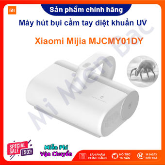 Máy Hút Bụi Giường Nệm Diệt Khuẩn UV Xiaomi Mijia MJCMY01DY, Máy Hút Bụi Mini Cầm Tay Mite Wireless Không Dây Lực Hút 16000Pa / BH 3 Tháng