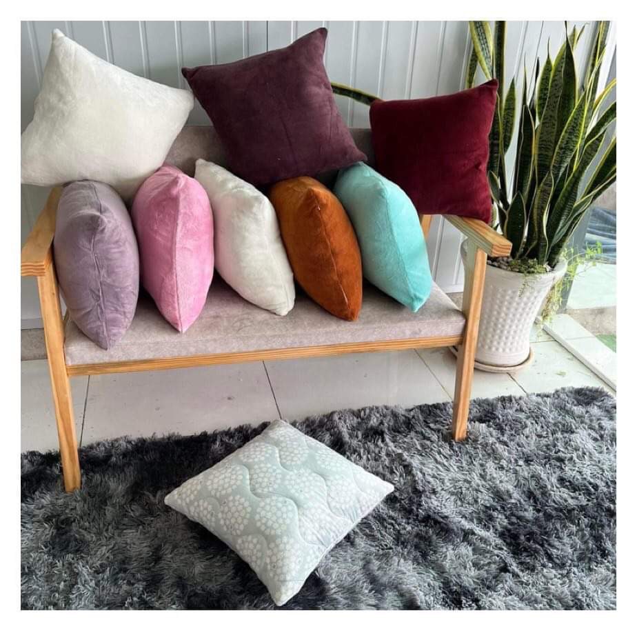 Gối tựa sofa bằng lông|Gối trang trí sofa cao cấp (  gối size 45cm x 45cm)