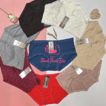 Quần lót nữ cotton, mềm mại - Form size L, Chip nữ thái lan Sisterhood 551