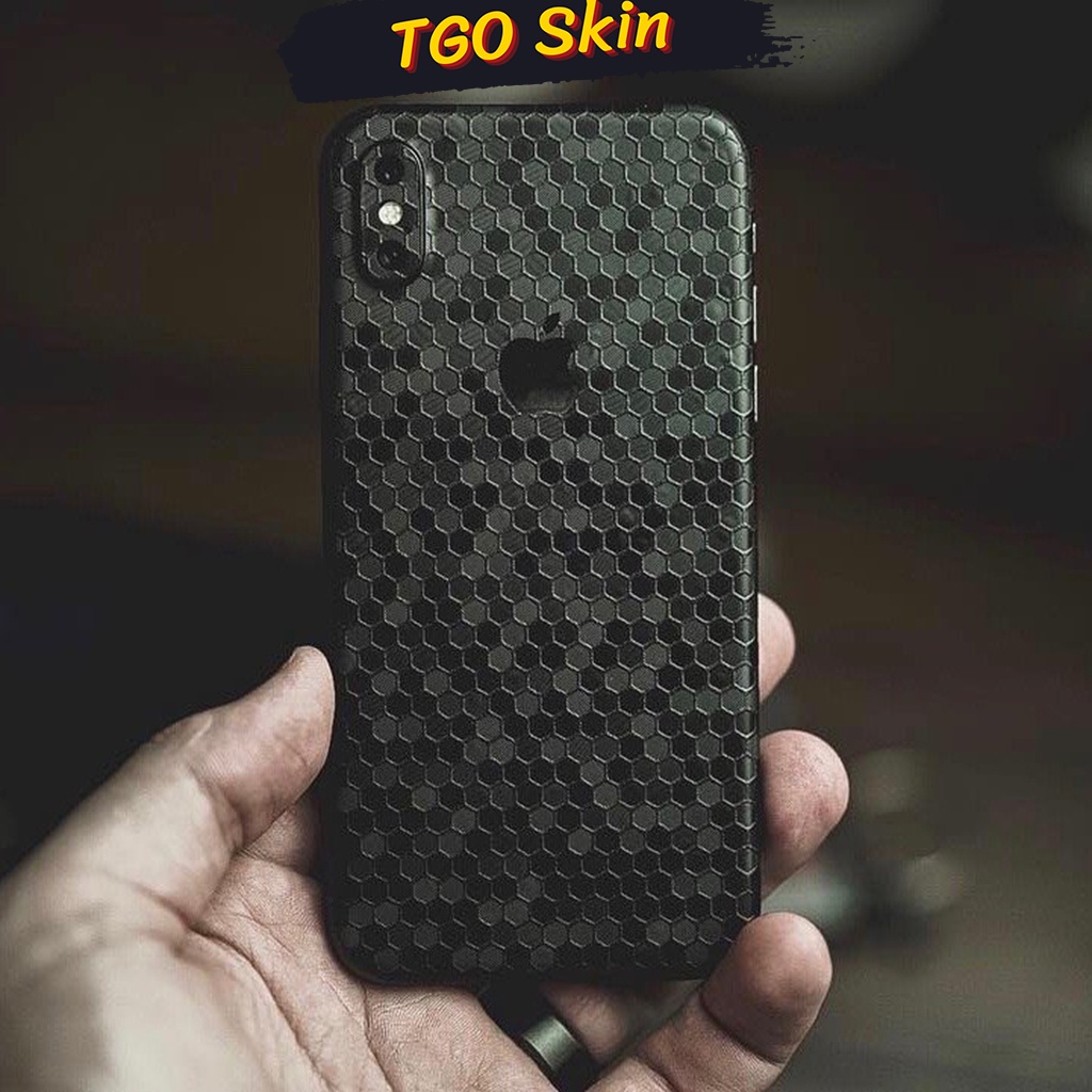 Miếng dán skin HoneyComb iPhone 8 Plus / iPhone 7 Plus / iPhone 6S Plus / 7 / 8 / 6 / 6s / SE 2020