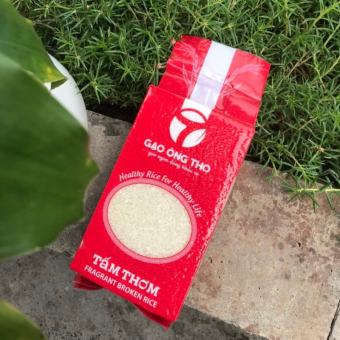Gạo Tấm Thơm Ông Thọ 1Kg - Dẻo mềm, thơm nhẹ (thực dưỡng tâm bình)