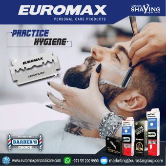 Combo 200 lưỡi dao lam cắt tóc Euromax,Dao lam bẻ sẵn,Lưỡi dao lam cạo lông,Lưỡi cạo lông mày,Lưỡi dao lam,Dao lam cắt tóc chuyên nghiệp,Dao lam thợ tóc,Dao lam đôi, Lưỡi lam thép không gỉ,Lưỡi lam tỉa tóc,Lưỡi lam cạo mặt