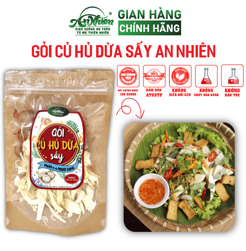 [HÀNG CÔNG TY] Gỏi Củ Hủ Dừa Sấy An Nhiên