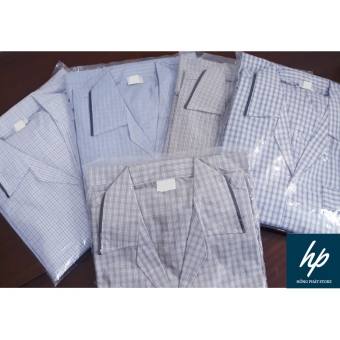 Bộ Đồ Ngủ Pijama Kate Tay Dài Quần Dài Kẻ Sọc Dành Cho Nam