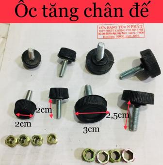 Ốc chân đế| Ốc tăng chân ghế| Đế tăng 8li-6li