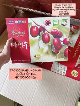 TÁO ĐỎ SAMSUNG HÀN QUỐC HỘP 1KG