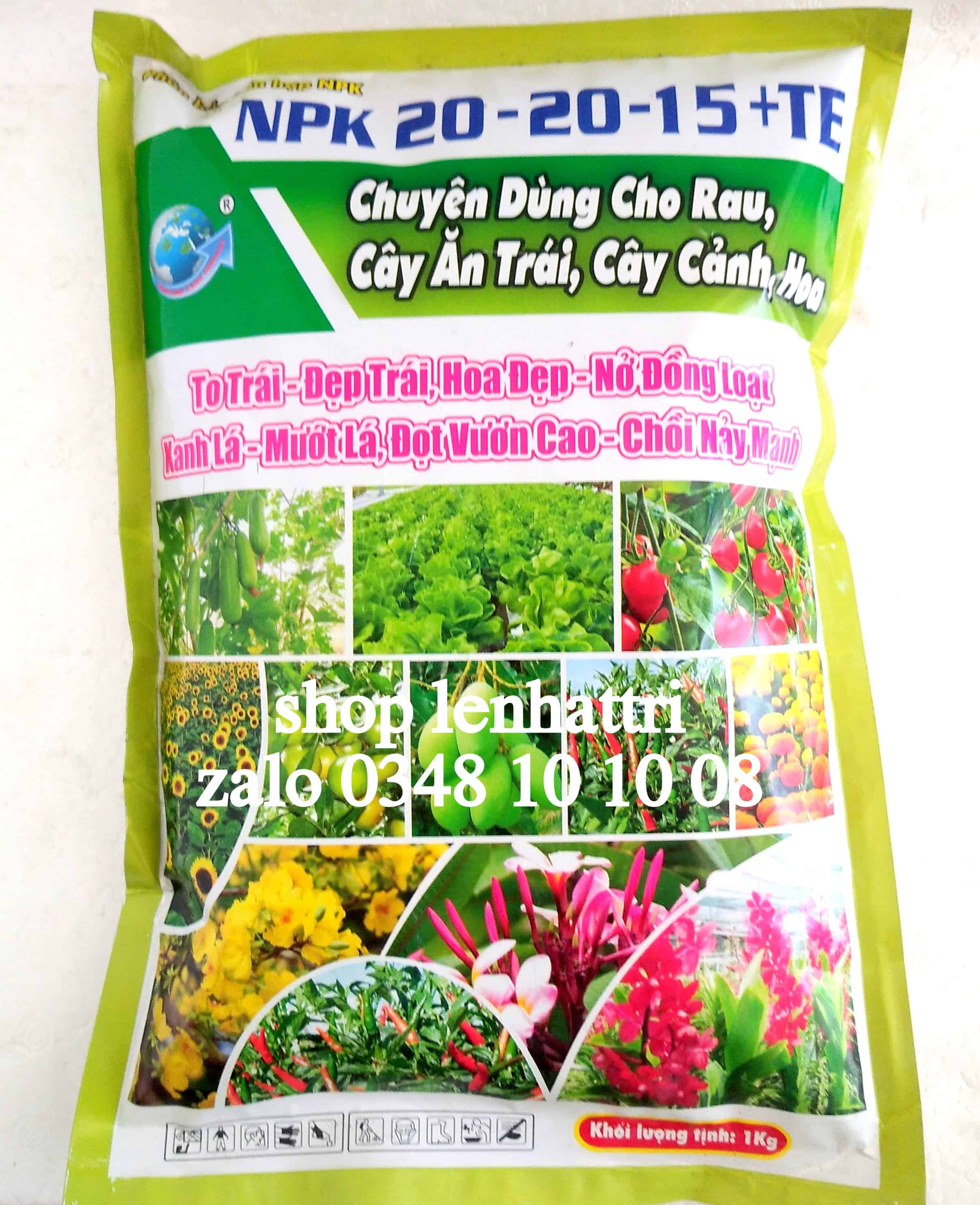 Phân bón npk 1kg