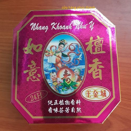 Nhang khoan trầm hương như ý 24 giờ