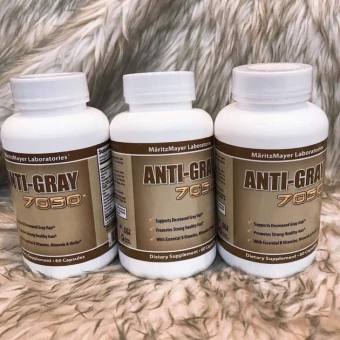Viên uống cải thiện tóc bạc sớm Anti Gray Hair 7050 60 viên [MỸ]