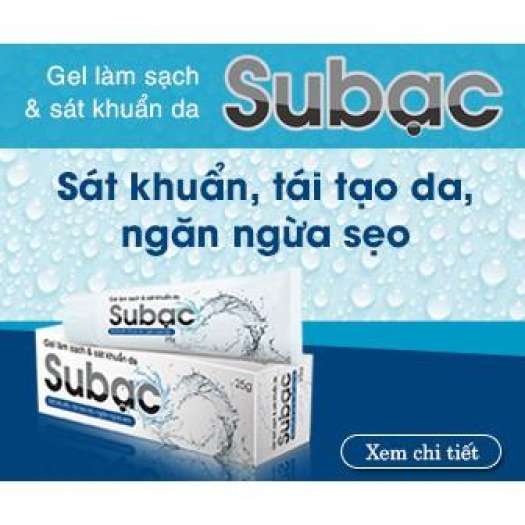 Gel Làm Sạch Và Sát Khuẩn Da Su Bạc 25G