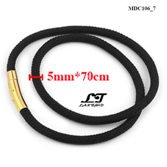 DÂY CHUYỀN SỢI DÙ THÁI BỌC INOX MẠ VÀNG 5li MDC106-7