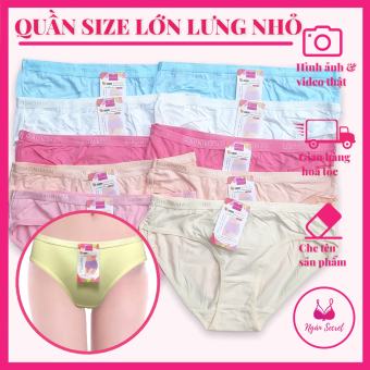 Combo 10 quần lót nữ cotton co dãn thoáng mát chất vải đẹp (dưới 75 kg)