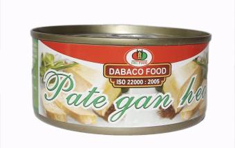 Pate gan heo ăn liền của công ty DABACO FOOD