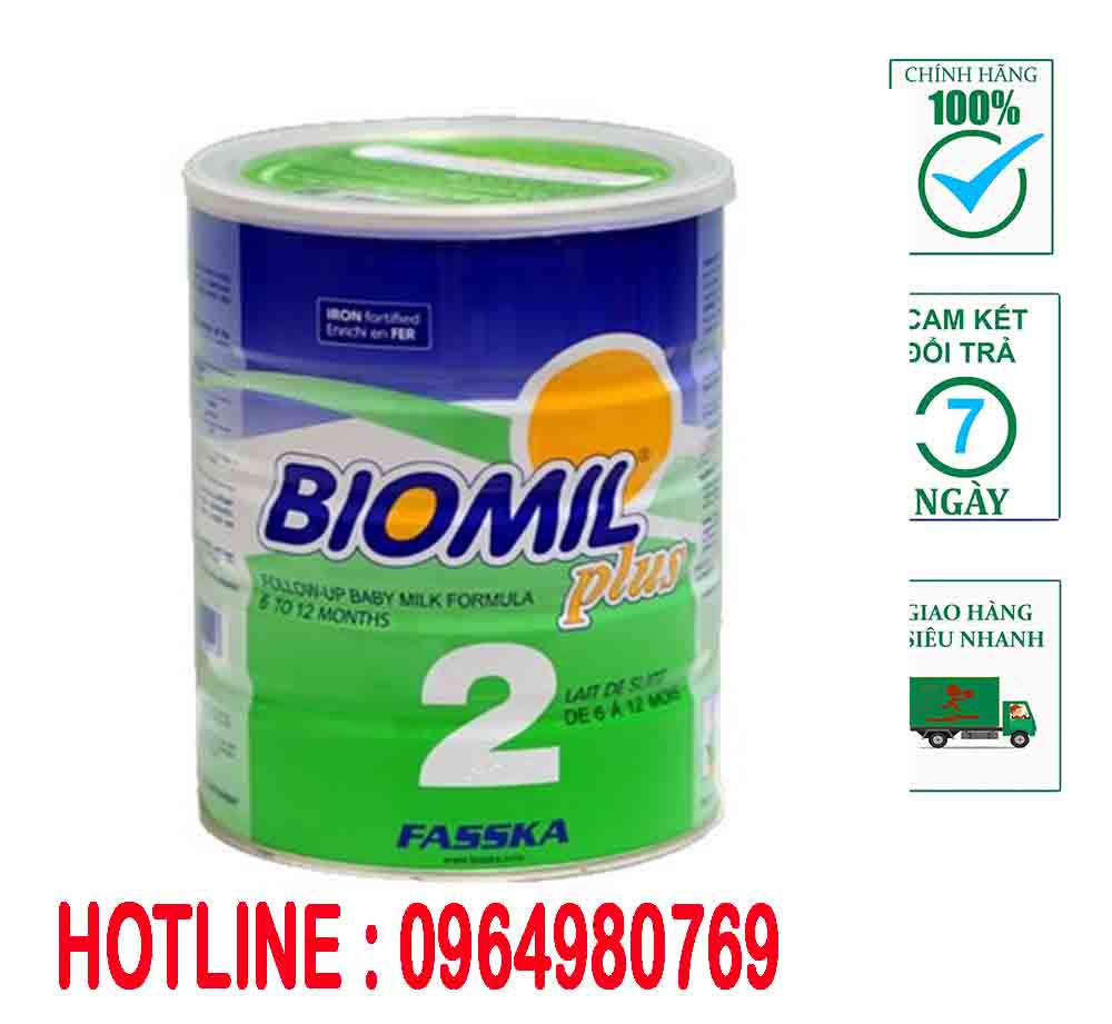 Sữa Biomil Plus 2 400g trẻ từ 6-12 tháng