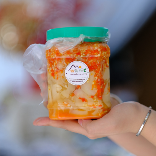 Măng dấm ớt tây bắc 1kg