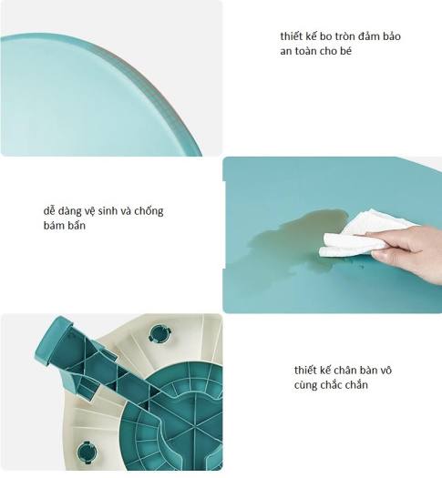 Bàn đa năng kub cao cấp chính hãng cho bé tuổi mẫu giáo ( không kèm ghế)