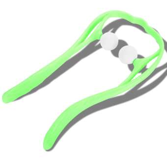 Con Lăn Bóng Tự Dụng Cụ Massage Vai Cổ Lưng Đau Giảm Máy Massage Xanh