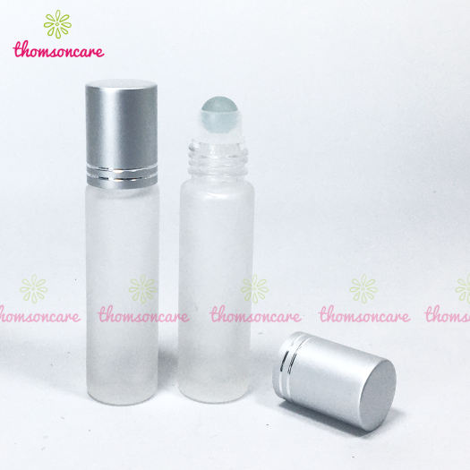 Chai bi lăn 10ml - Lọ chiết mỹ phẩm, nước hoa, dầu dừa