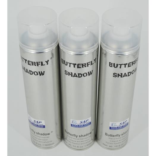 Gôm xịt tóc Butterfly Shadow 320ml Chính hãng, Gôm bạc giữ nếp tạo kiểu nam nữ
