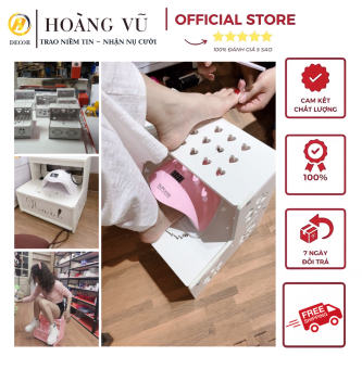 Kệ để chân làm nail- móng siêu chắc chắn