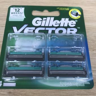 Lưỡi dao cạo Râu GILLETTE Vector (2-4 lưỡi)