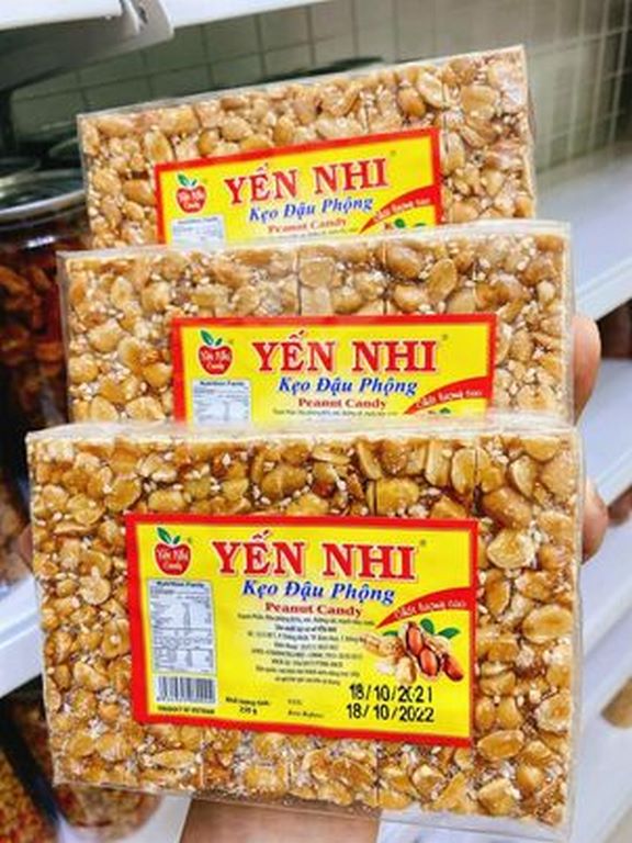 Kẹo đậu phộng yến nhi - cực ngon 250g