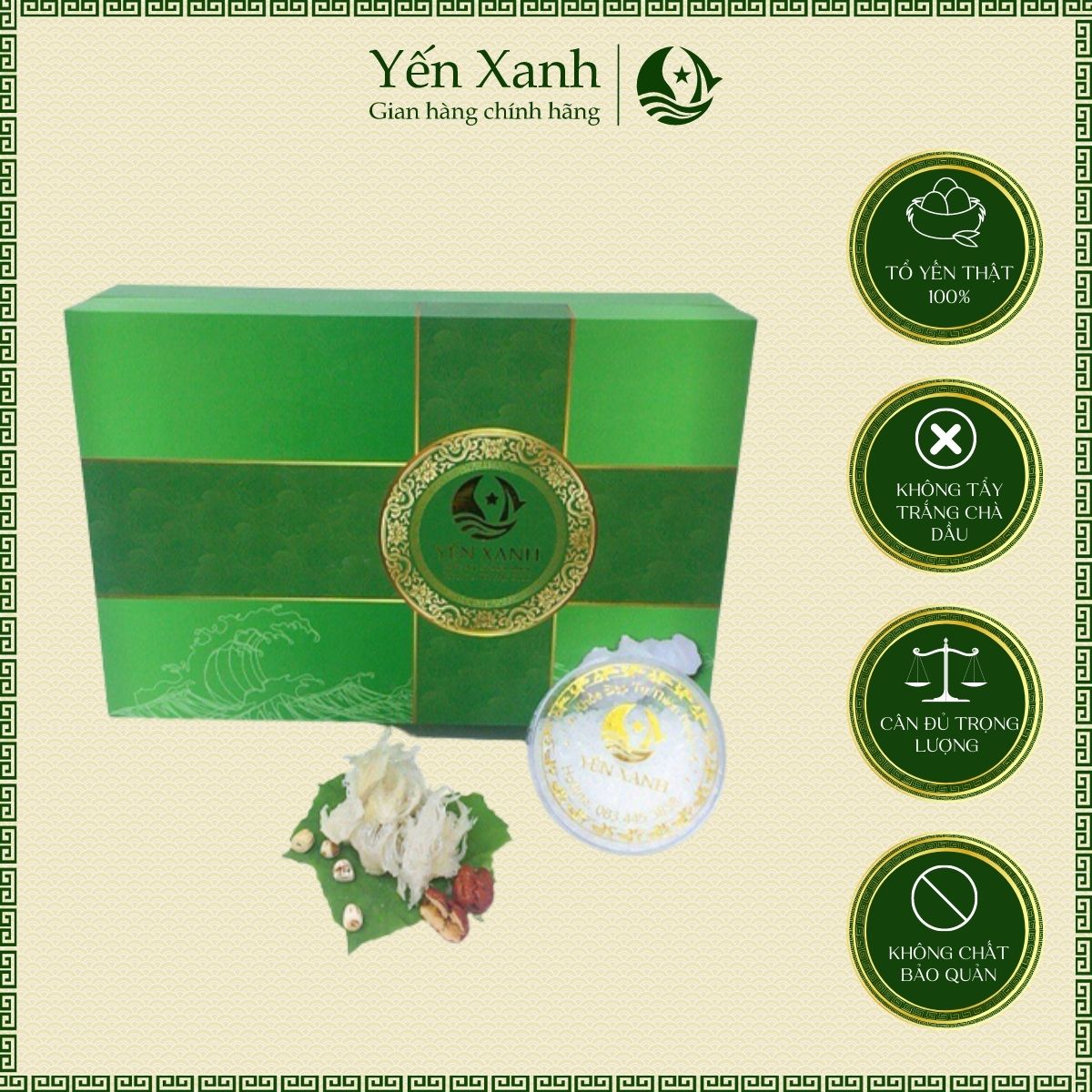 Chân tổ yến sào làm sạch lông - Yến Xanh - Hàng công ty