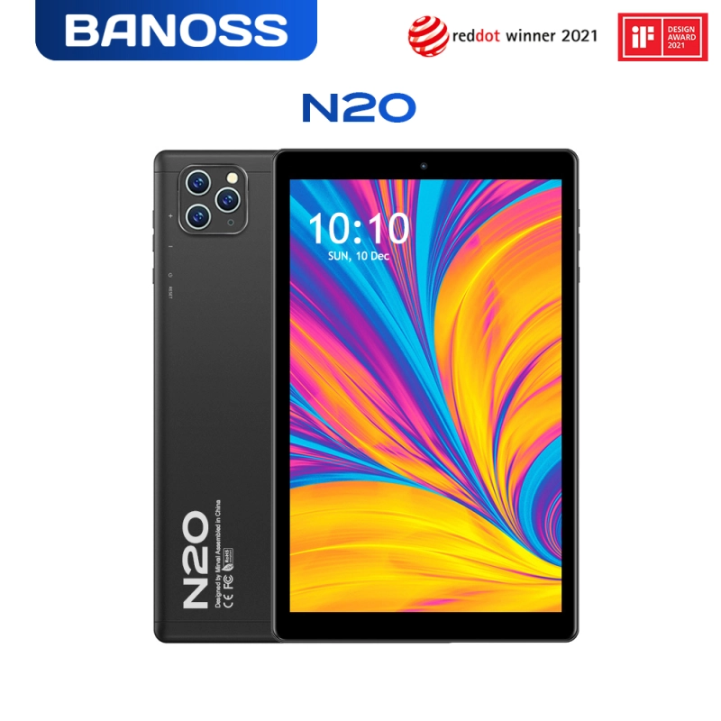 ภาพหน้าปกสินค้ารองรับภาษาไทย BANOSS N20 tablet 8นิ้ว แท็บเล็ต 6GB RAM 512GB ROM Android 10 แท็บเล็ตของแท้ รองรับ4G ใส่ได้สองซิม 8800mAh battery ประกันเครื่อง 12 ด. ประกันซอ