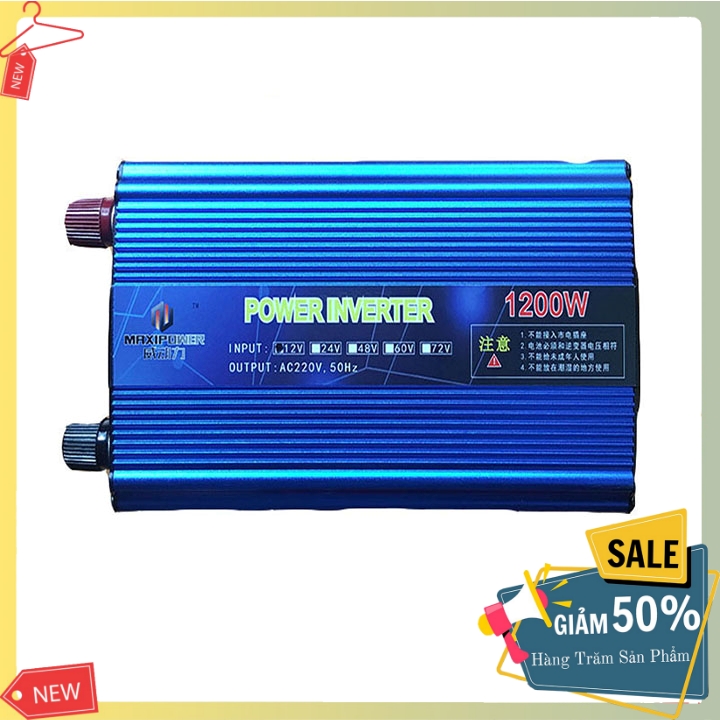 Bộ kích điện 12v - 220v 1200w maxipower