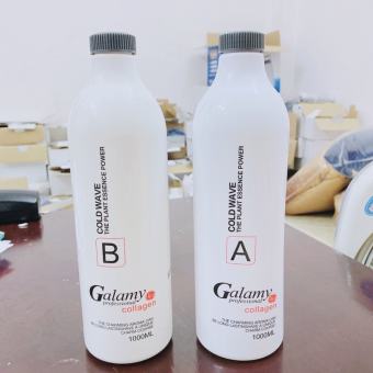 Cặp Uốn Lạnh Galamy 1000mlx2 Dạng Nước Khỏe Dễ Xoăn, Sóng Căng