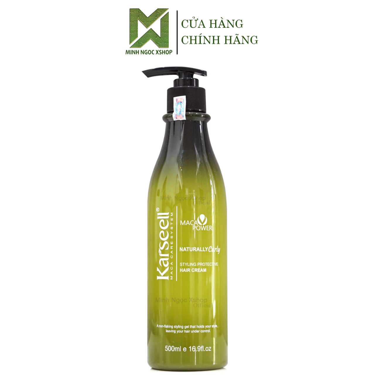 Gel tạo sóng xoăn Karseell, gel bóp xoăn Karseell Naturally Curly 500ml