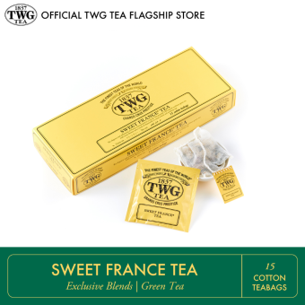 Trà TWG Tea - Sweet France Tea (2.5g x 15 túi lọc) | Trà Xanh