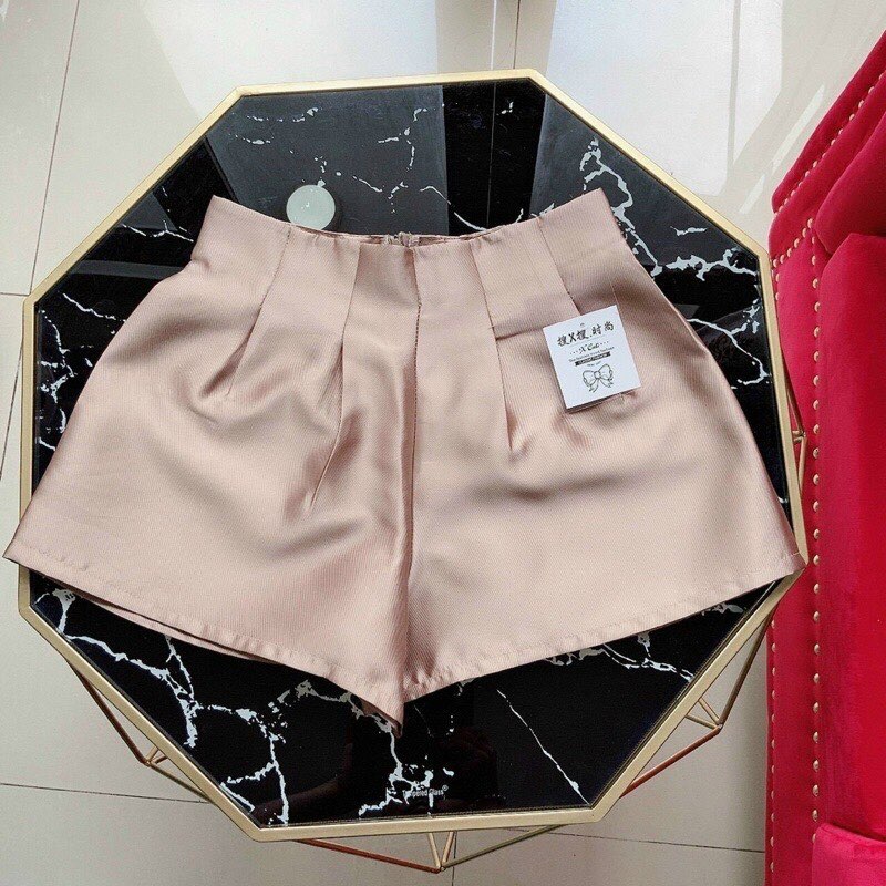 Quần Đùi Phồng Tacta Khóa Kéo