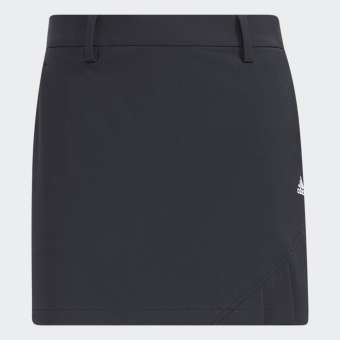 adidas Đánh gôn Chân Váy Xếp Ly 3 Sọc Nữ Đen HA3289