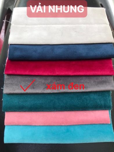 Ghế đôn sofa mini vải nhung nhiều màu sắc, nhiều kích cỡ