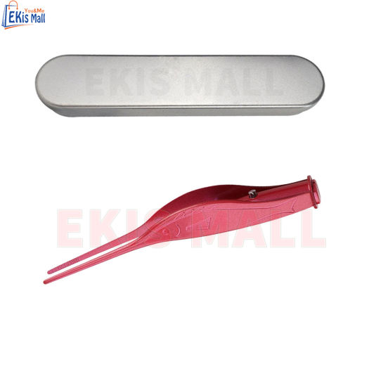 Nhíp gắp ráy tai có đèn soi cho bé Bộ dụng cụ lấy ráy tai có đèn Led cho trẻ em Phụ kiện vệ sinh tai an toàn cho trẻ nhỏ bằng thép chuyên nghiệp cao cấp (Tặng kèm pin)