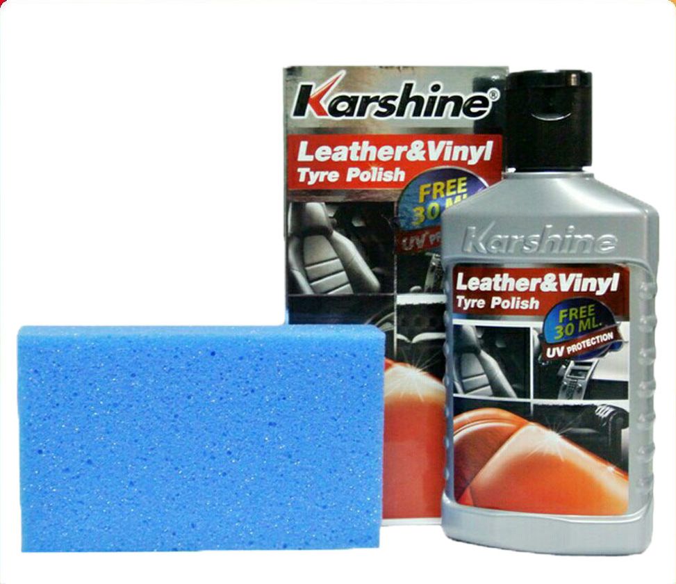 Dung dịch bảo dưỡng , làm bóng nội thất da và gỗ karshine leather- vinyl 125ml
