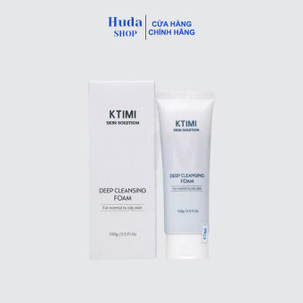 Sữa Rửa Mặt Dịu Nhẹ Ktimi Deep Cleansing Foam