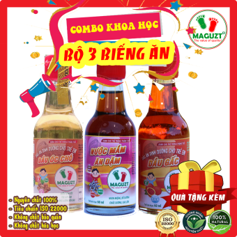 Bộ 3 Dầu Ăn Dặm cho bé Biếng Ăn Maguzt ( Tặng Quà)