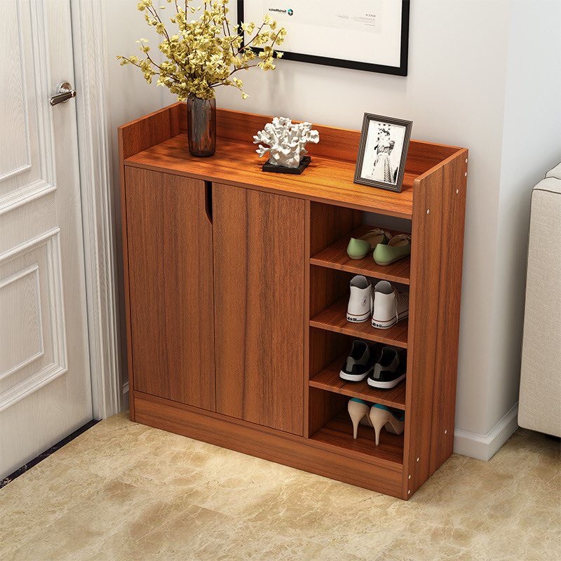 Tủ để giày - kệ đựng giầy gỗ thông minh lắp ghép 3 ngăn, cực tiện ích