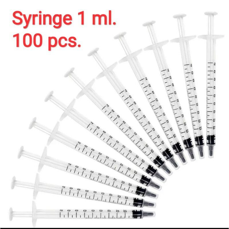 มุมมองเพิ่มเติมเกี่ยวกับ LDS syringe ไซริงค์ฉีดยา 1ml. ไม่ติดเข็ม กล่อง 100 ชิ้น