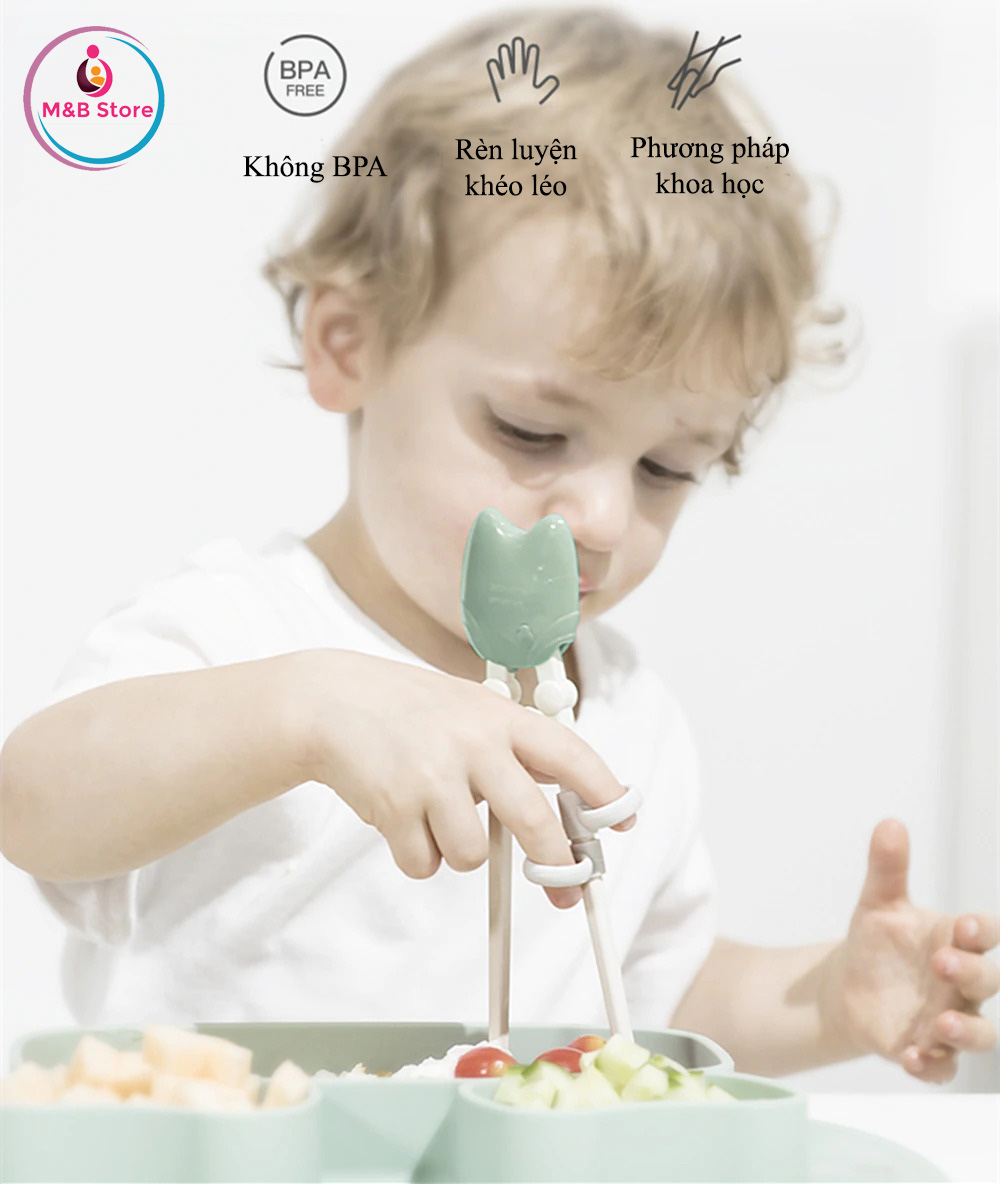 Đũa tập gắp xỏ ngón cho bé - babycare