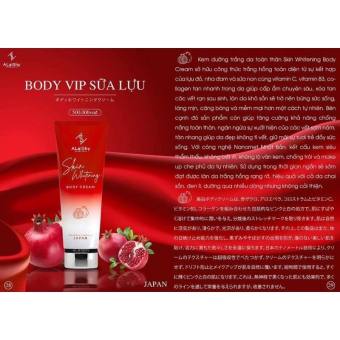 Kem dưỡng trắng da body Vip Alaishy sữa lựu