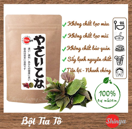 Bột tía tô nguyên chất 100g