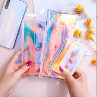 Handbag holder cosmetic with transparent PVC material waterproof, weight 50g-Awa SOFIC